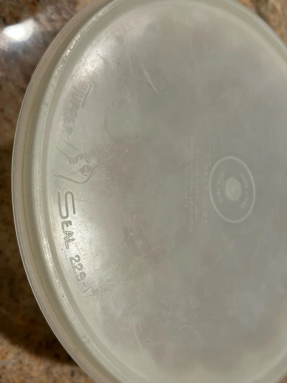 Tupperware Jel-N- Serve Set Mold 616-2/Seal Lid 229-17 /Insert 633-4 Made in USA
